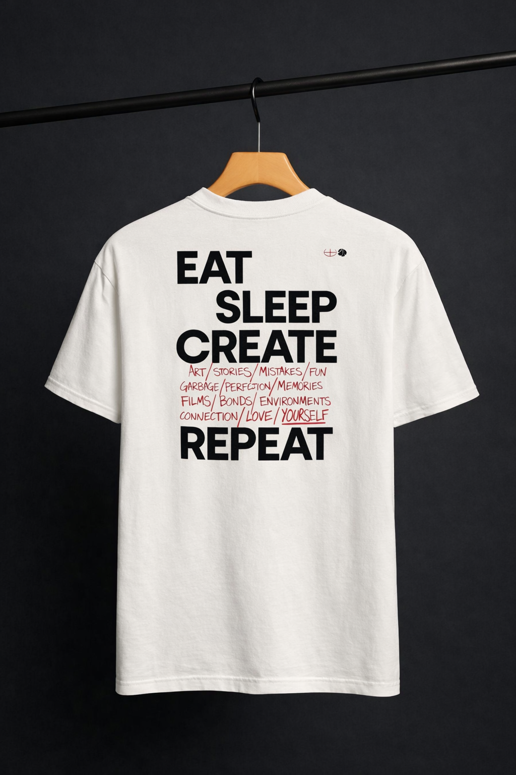 EAT SLEEP CREATE T-SHIRT