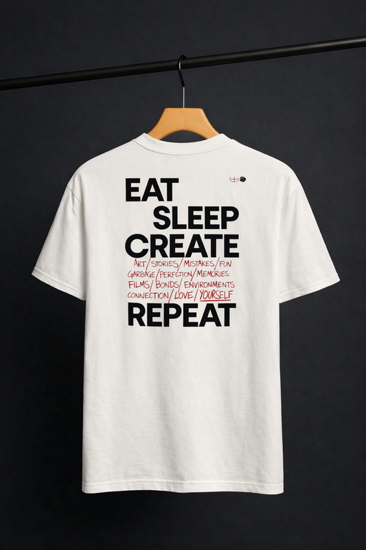 EAT SLEEP CREATE T-SHIRT